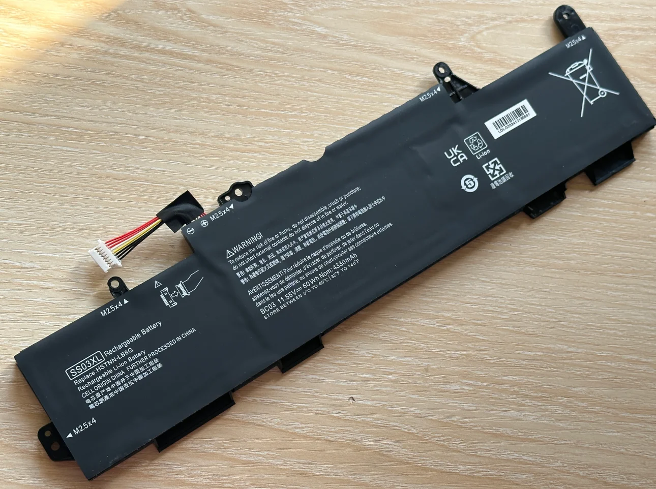 New SS03XL Laptop Battery For HP EliteBook 735 745 830 840 846 G5 G6 MT44 MT45 ZBook 14U G5 HSTNN-LB8G 932823-2C1 IB8C DB8J