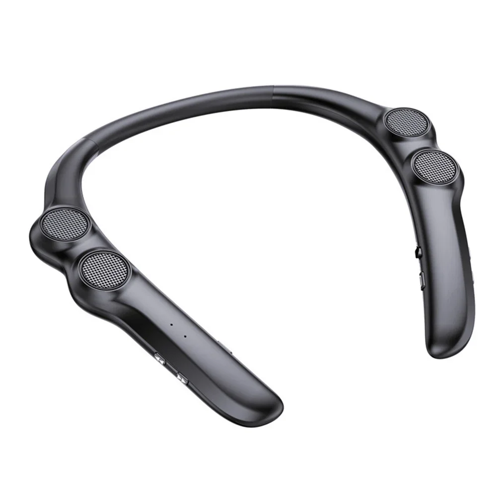 

ABS Bluetooth-совместимый динамик, подвесной шейный встроенный микрофон, беспроводной стерео бас, портативный сабвуфер, звуковая коробка