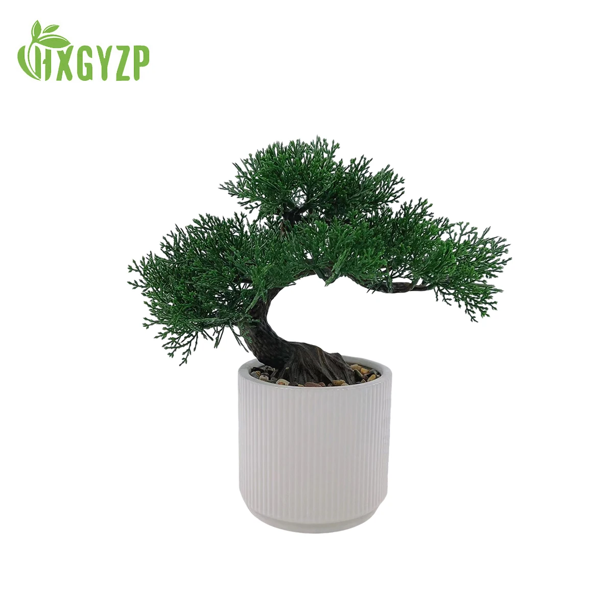 

HXGYZP Artificial Bonsai Tree Plants Potted Simulation Pine Tree With Ceramic Flowerpot Home Decor Desktop Ornaments Fake Plant