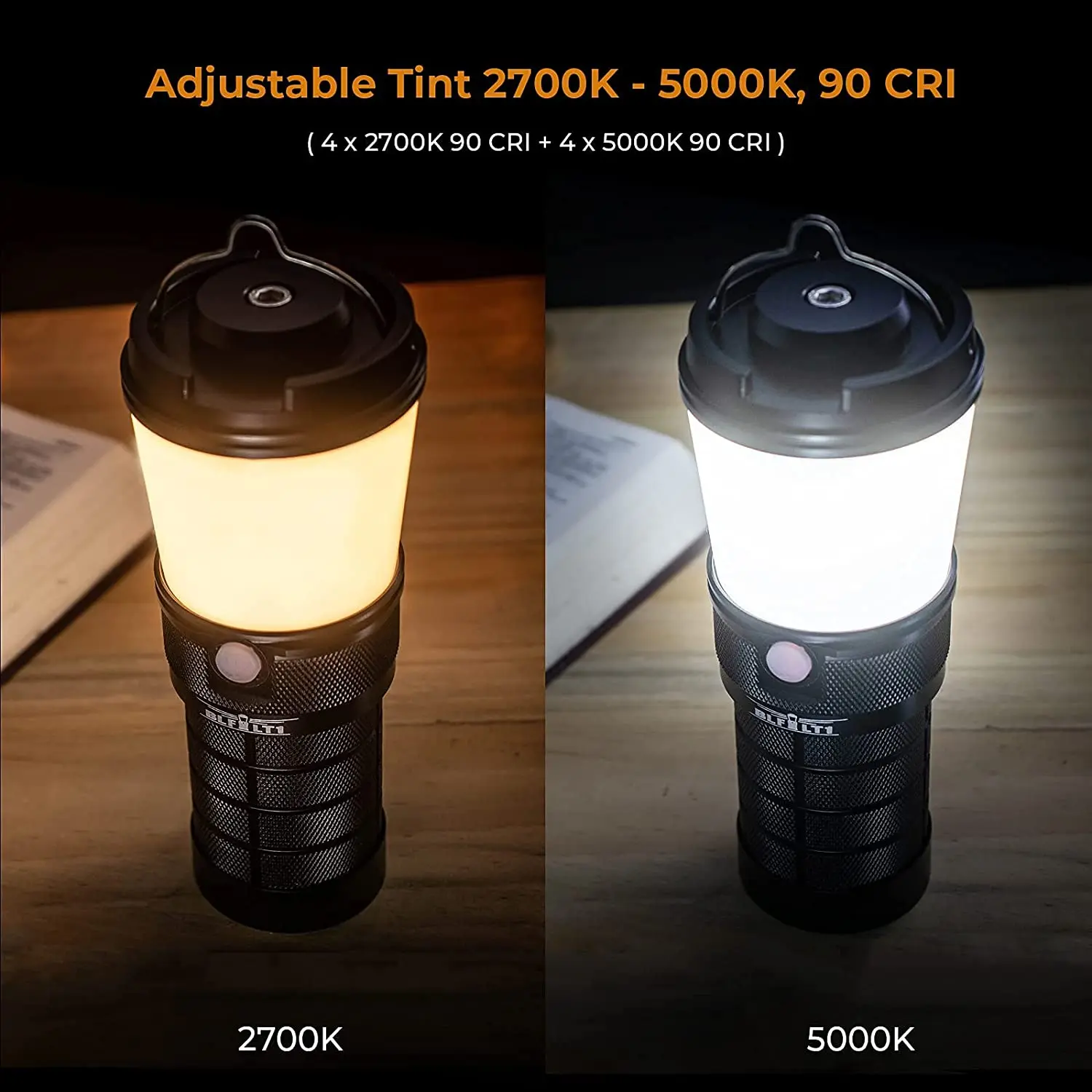 Sofirn-Lampe de camping LED aste, torche de randonnée, budgétaire, document variable, super lumineux, Anduril 2.0, BLF LT1, 2700K à 5000K