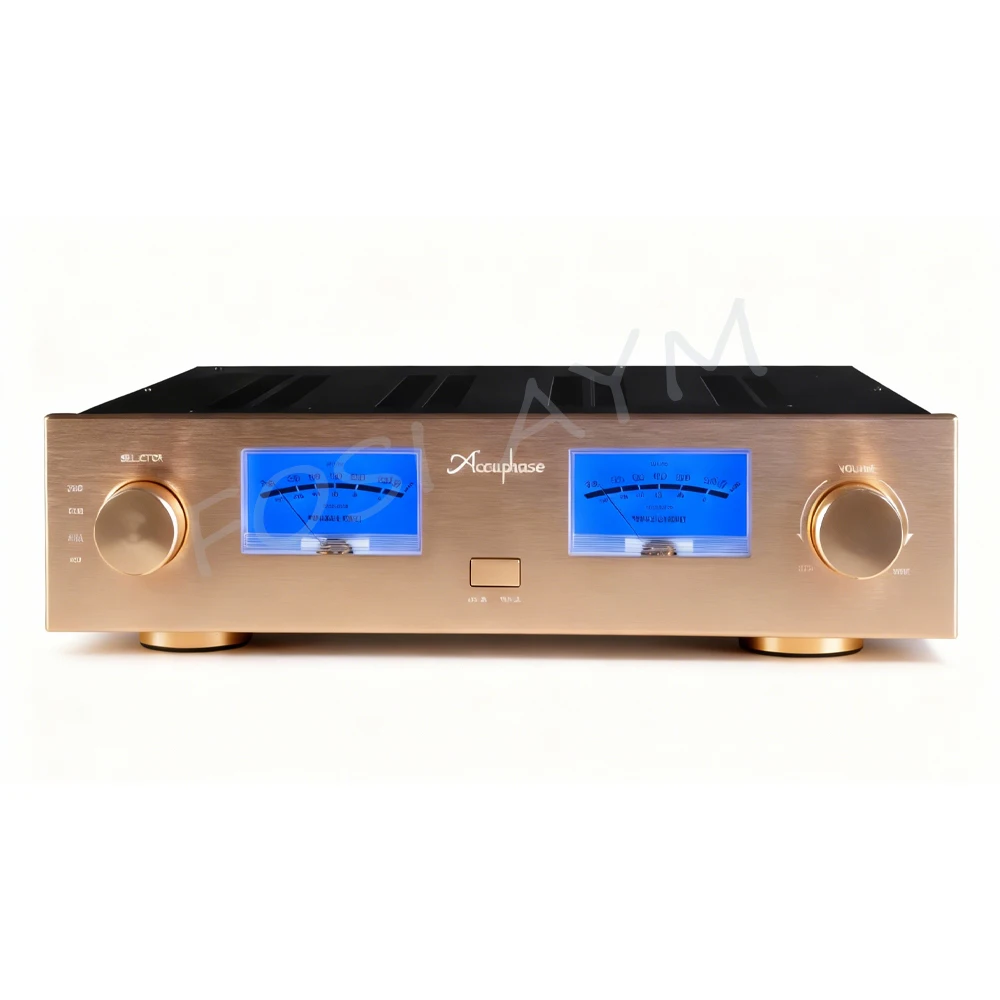 430*340*95mm FOSI AYM Verstärker Chassis Replik Accuphase Power Verstärker mit VU Meter Integrierte Verstärker fall Shell DIY Box