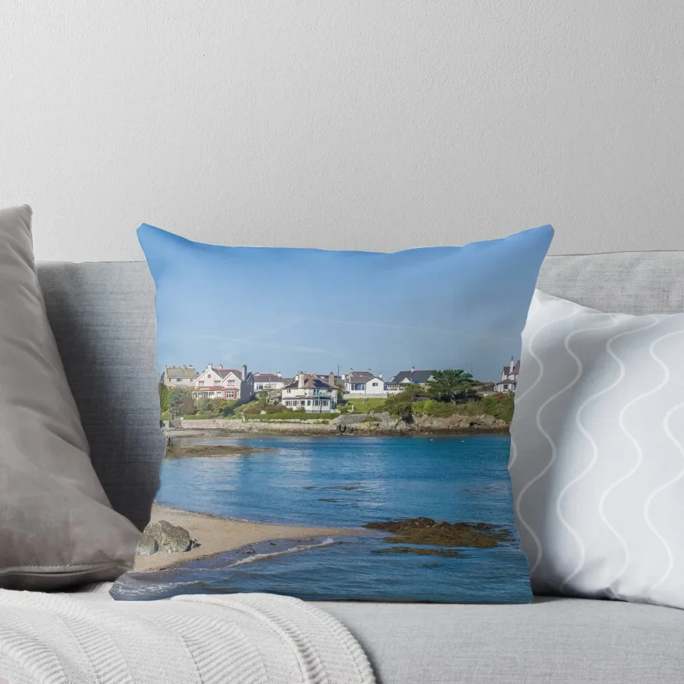 

Cemaes Bay North Anglesey Coast Throw Pillow Cushion Cover For Sofa luxury decor Sofa Decorative Covers pillow