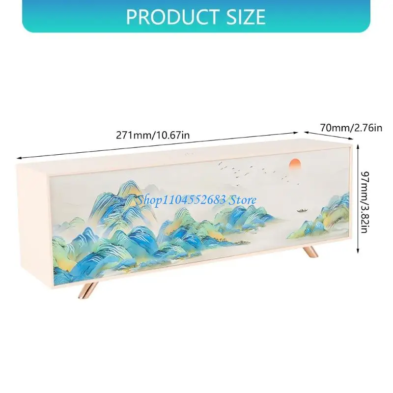 Y6GD Contemporary Desk Lamp With USB Charging Cream Yellow Warm Light For Bedroom Office