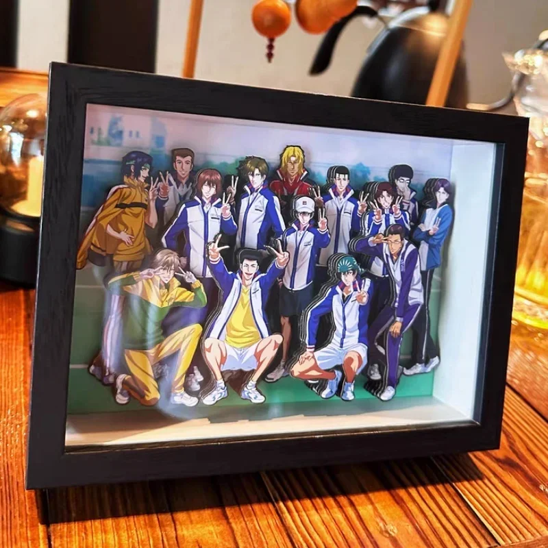 

3D художественная роспись ручной работы, коллекция мультяшных персонажей, декоративный предмет, подарок фанату