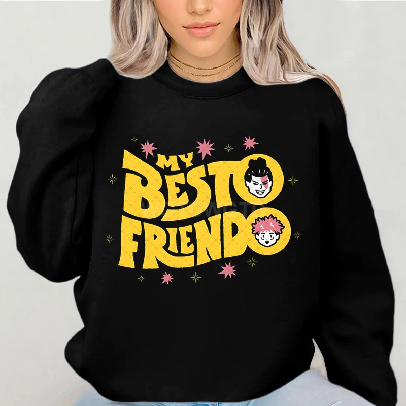 My Besto Friendo Shirt, Besto Friendo Hoodie, Anime Lover Sweater, Anime Shirt, Sweatshirt Hoodie,Women's Clothing,anime