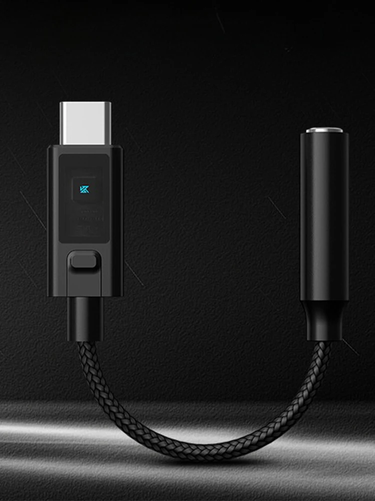 DAC فك مكبر للصوت المهنية 4-Stage EQ ضبط سماعة محول الصوت سماعة كابل محول للهاتف المحمول اللوحي