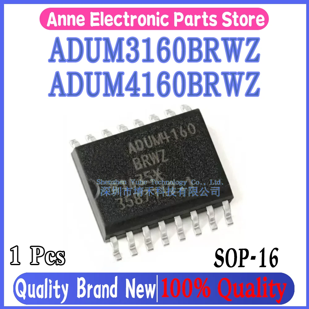(1piece)100% New ADUM3160BRWZ ADUM3160B ADUM3160 ADUM4160BRWZ ADUM4160 BRWZ SOP16