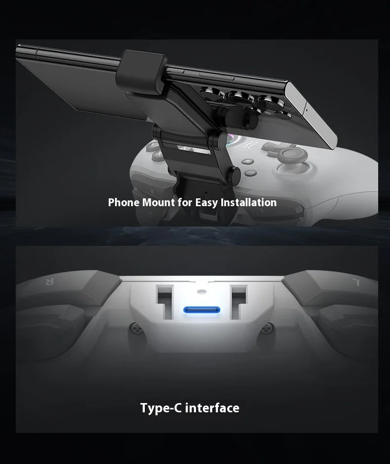 Leadjoy-Z1 Lite Customized Wireless Gaming Controller Bluetooth Gamepads Hall Linear Trigger For Switch2 PC Steam Joystick PC