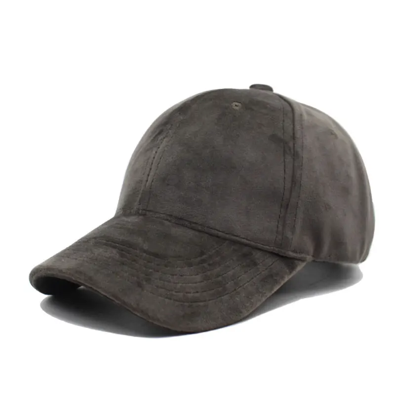 Solid Velvet Men Baseball Cap For Women Sports Casquette Bone snapback Caps For Men Gorros Fashion Dad Baseball Trucker Hats