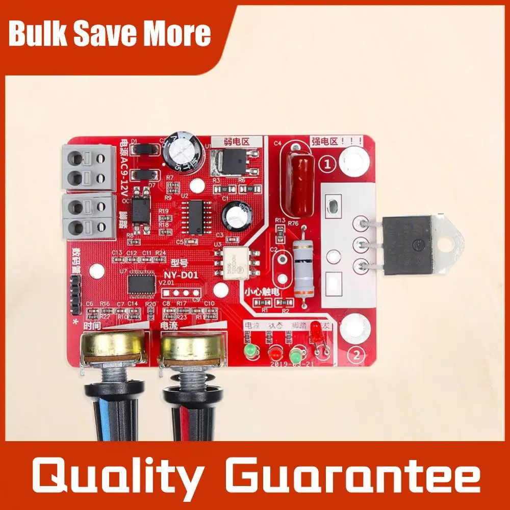 

Модуль точечной сварки с регулировкой времени и тока, плата контроллера трансформатора, цифровой дисплей, портативный, для DIY, аксессуары для аккумуляторов