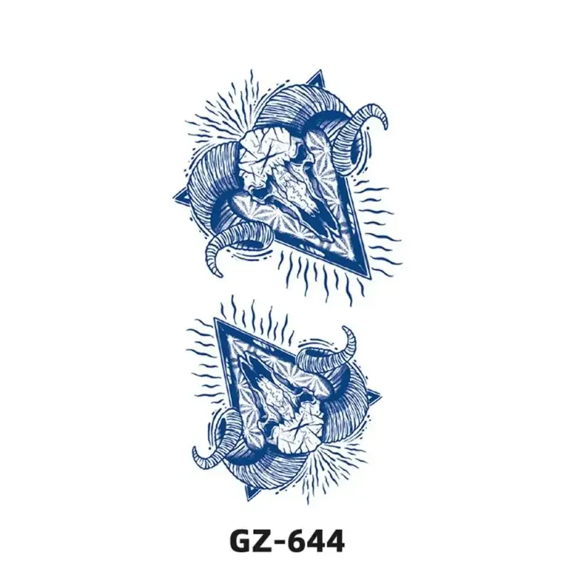 Большой Тотем Временные Татуировки Для Взрослых Мужчин Реалистичные Маори Шипы Нарукавники Водонепроницаемые Поддельные Татуировки Наклейки Рука Тела Татуировки 3D