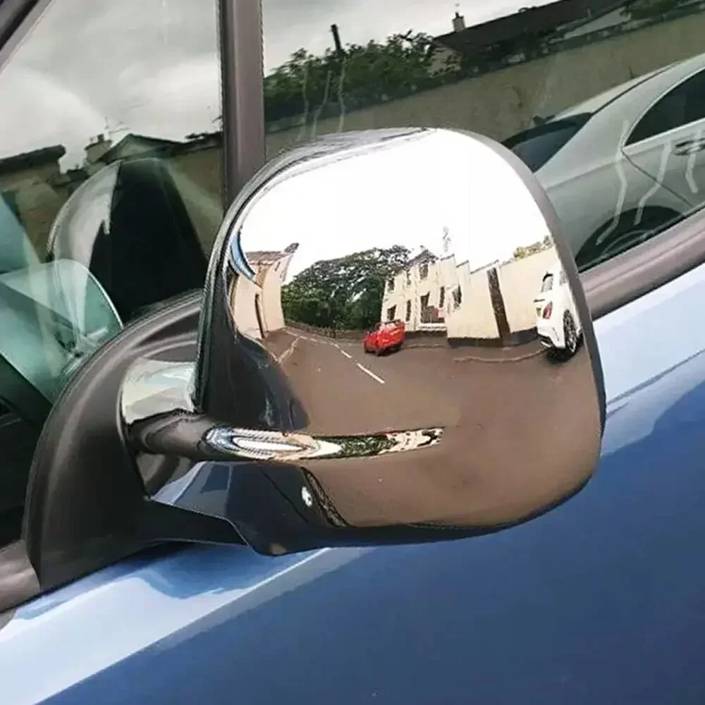 Rearview Side Mirror Cover Wing Cap Exterior Door Rear View Case Trim For Citroen Berlingo III Combo E Peugeot Partner II Rifter