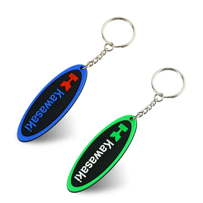 Мотоциклетный брелок, резиновый брелок с логотипом, аксессуары для Kawasaki Z400 Z900 Z1000 Z800 Z750 Z300 Z650 ninja400 ninja650