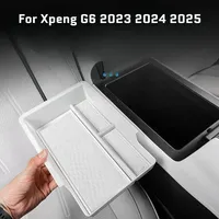 Armrest Box Storage Box For Xpeng G6 Car Central Armrest Storage Box Content Center Console white car accessories interior