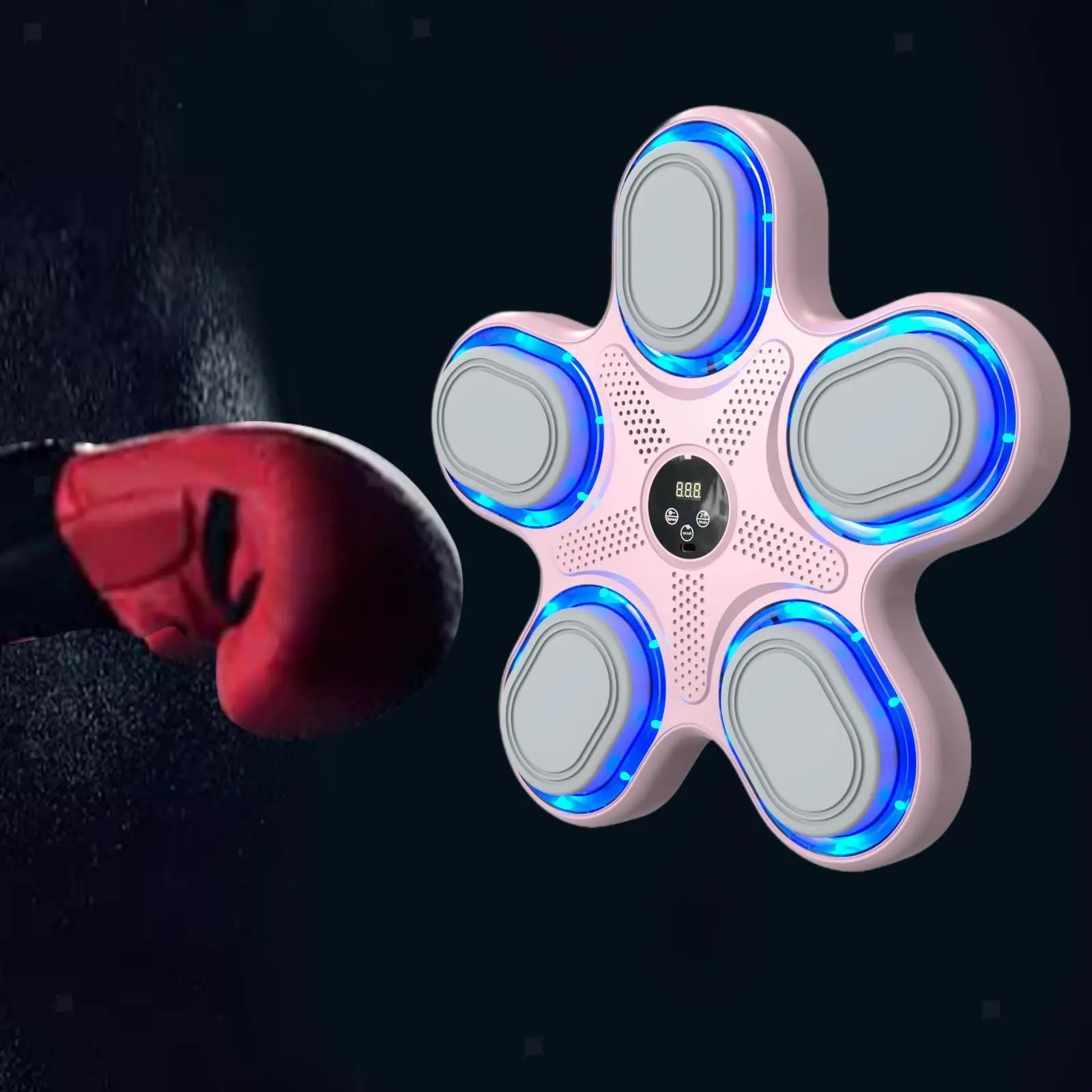 New Convenient Wall Boxing Machine Long Term Battery Life Music Boxing Machine for Sports Use