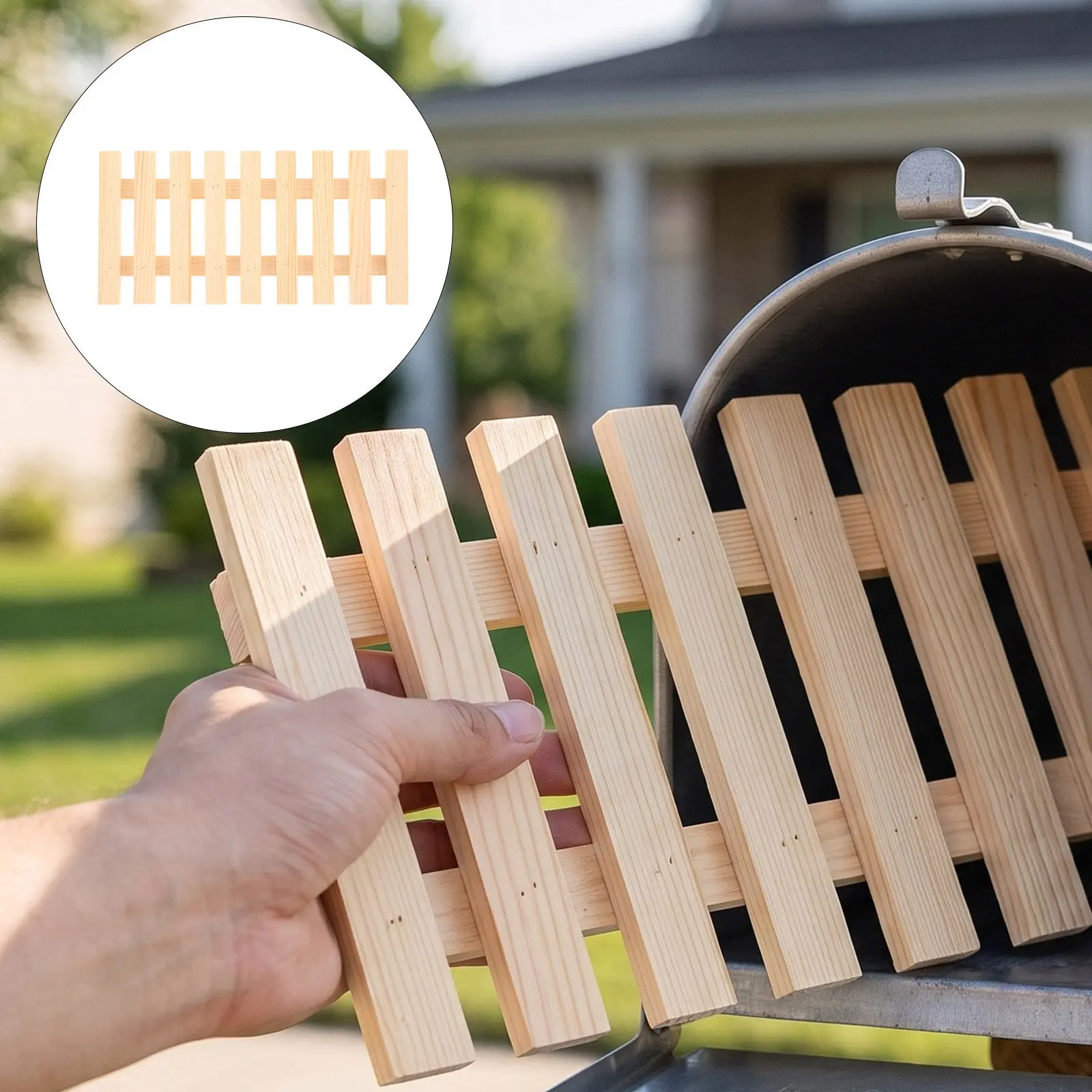 Wooden Mailbox Bottom Liner Insert 11.8x5.9 Inch Waterproof Slatted Elevated Base Non Slip Mail Box Interior Tray Accessory