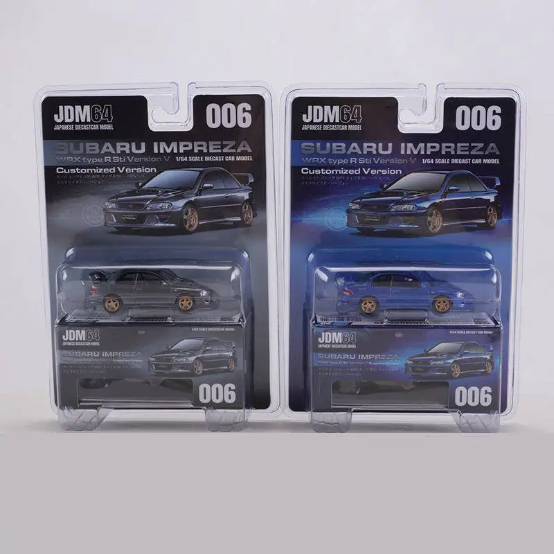 Diecast HobbyJapan 1:64 Scale Subaru Impreza WRX Alloy Car Model