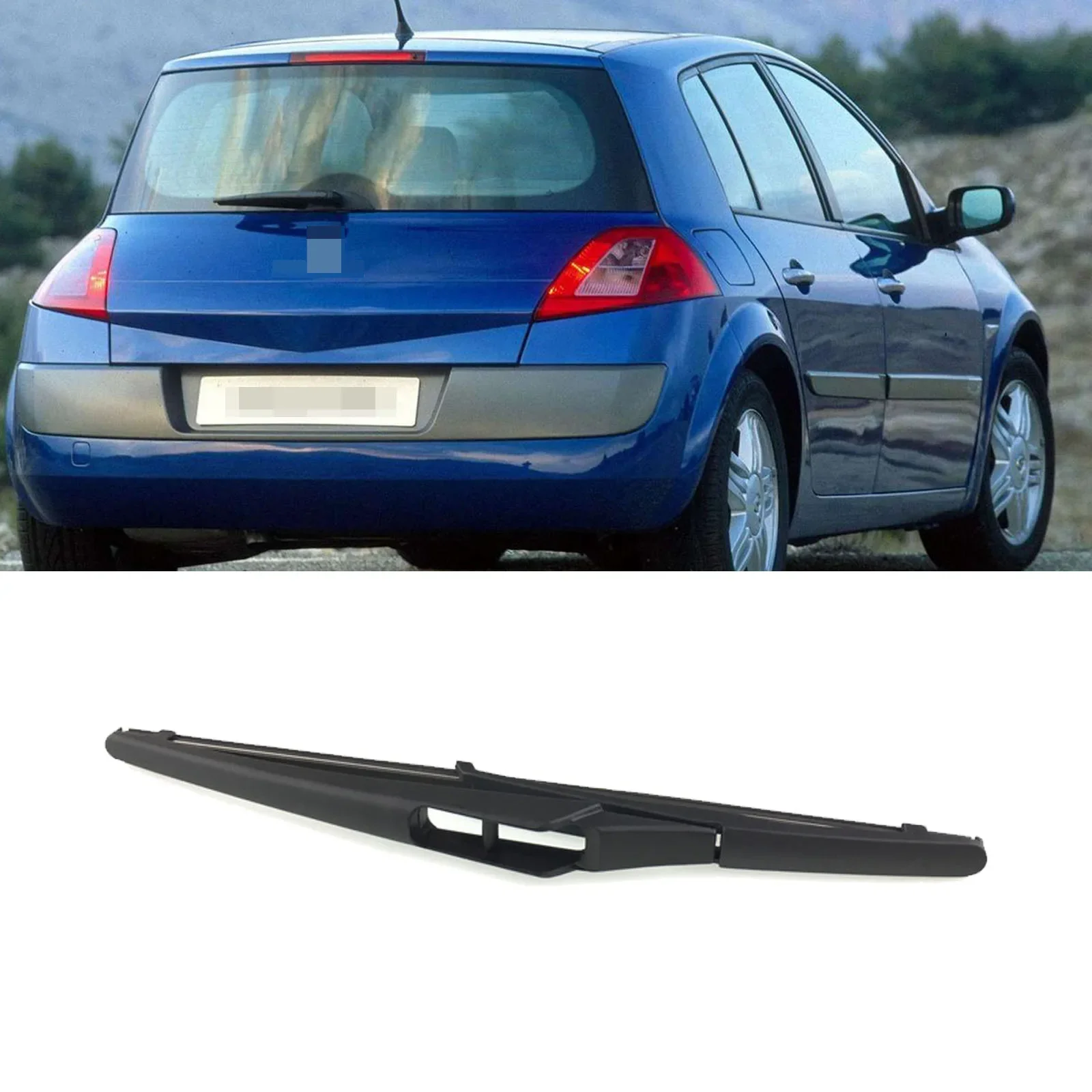 

For Renault Megane II 2 MK2 Hatchback 2002-2008 Car Accessories Accsesories 9" Rear Windshield Windscreen Washer Wiper Blade