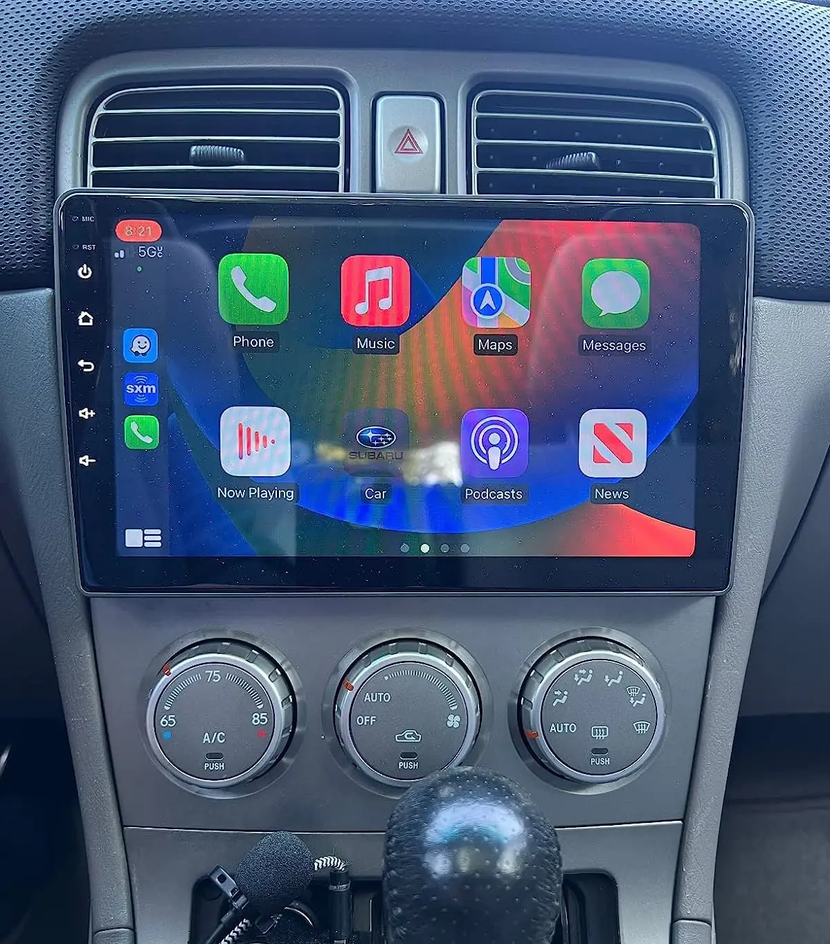 

8G+128G Android 14.0 Car Radio GPS Navi Multimedia DVD Player For Subaru Forester SG 2002 - 2008 2Din Head Unit Carplay Auto RDS