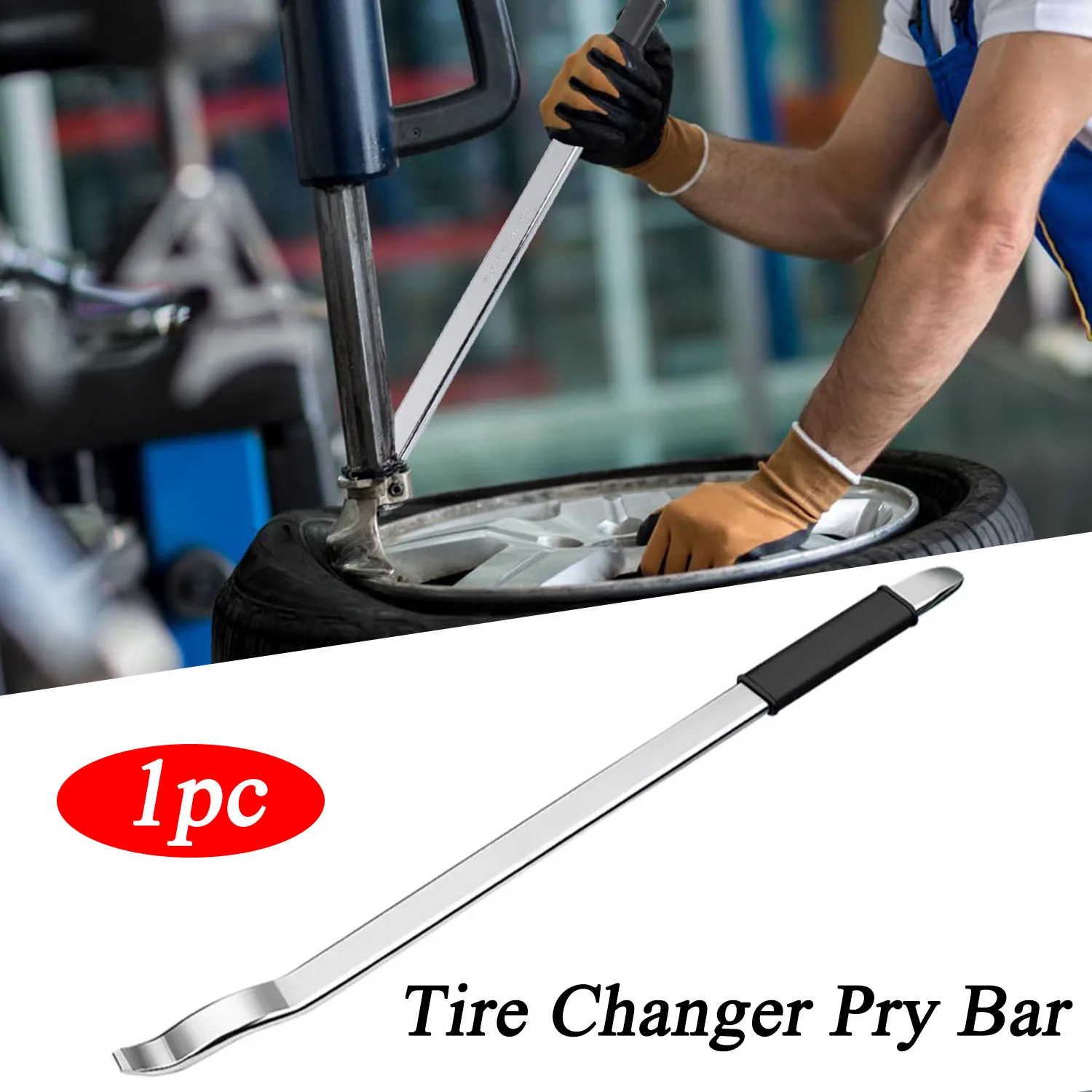 

1 шт., инструменты для шиномонтажного устройства, многофункциональный инструмент для крепления шин и демонтажа с резиновой ручкой, аксессуары для ремонта автомобилей и мотоциклов