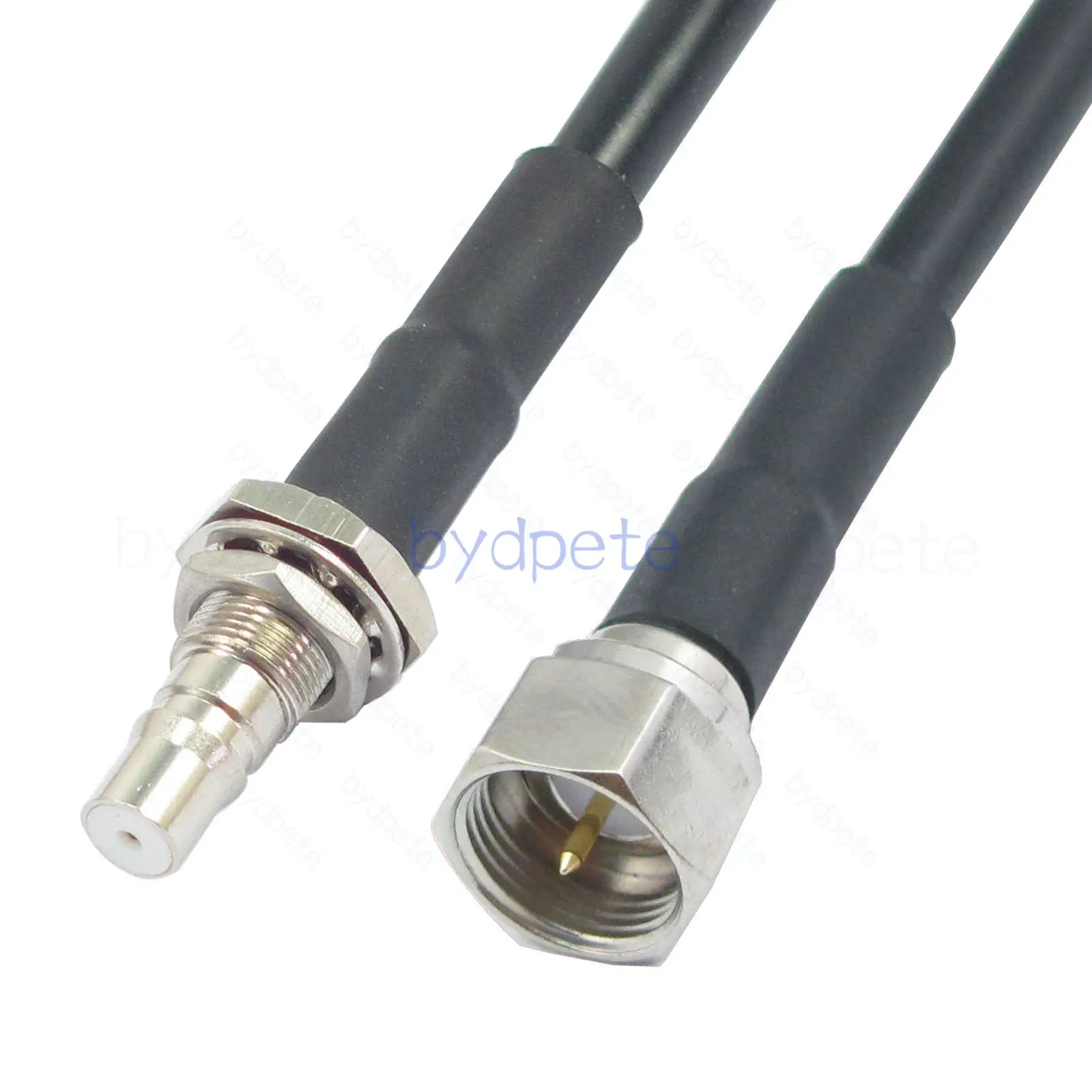 

QMA Female Jack to F Male Plug RG223 Flexible Cable For Radio And Television Networks Lot Low Loss 50ohms Cable High Quality