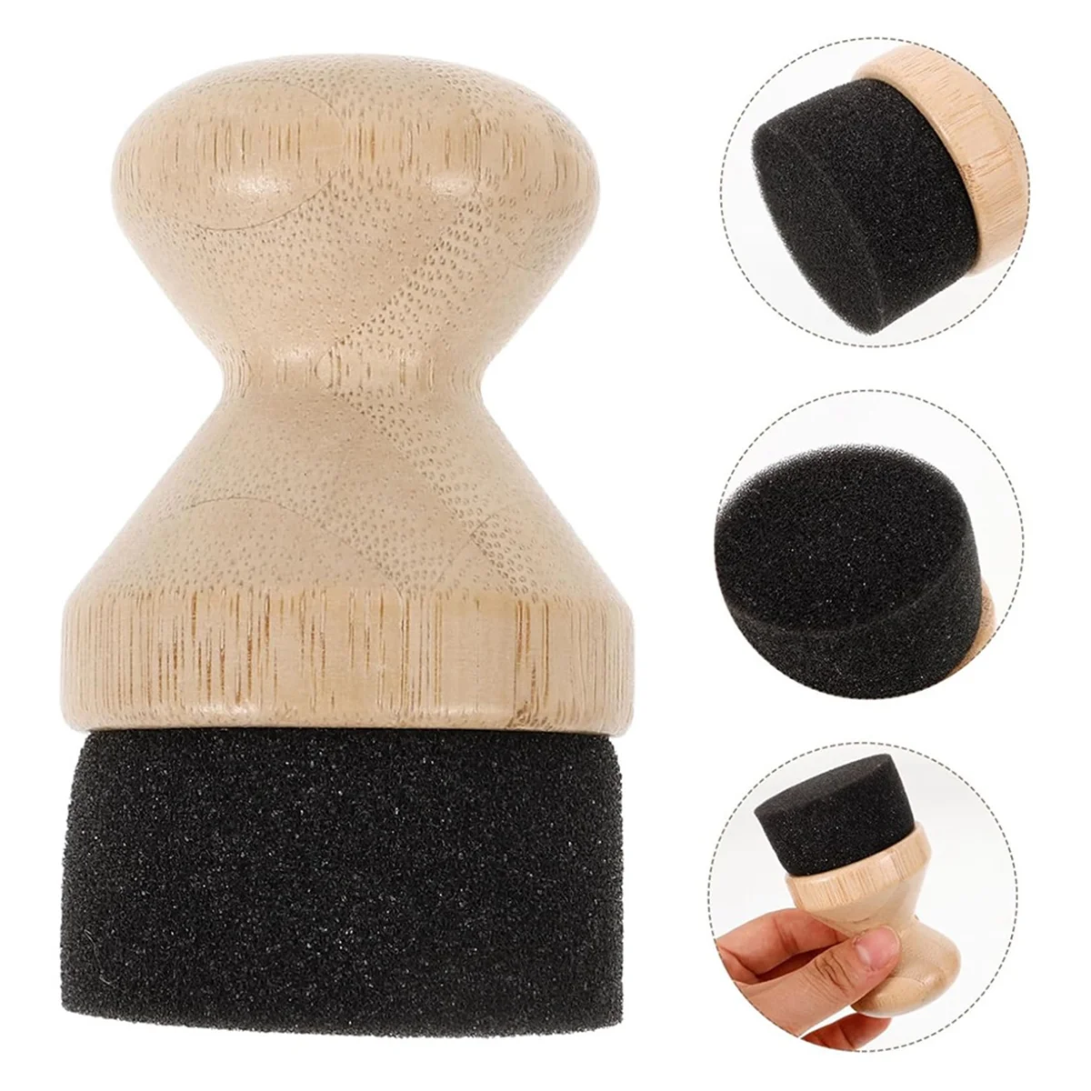 

SuperDeals 2pcs Cutting Board Oil Wax Applicator Mineral Oil Applicator Linseed Oil Boos Board Wax Oiling Mineral Oil Sponge