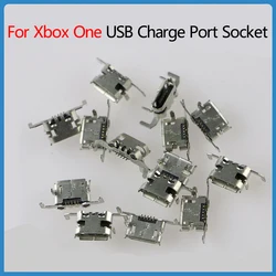 50Pcs For Xbox One USB Port Socket For Microsoft Xbox One Handle Recharge Outlet Slot Micro Charge  Chassis Ports 5Pin Parts