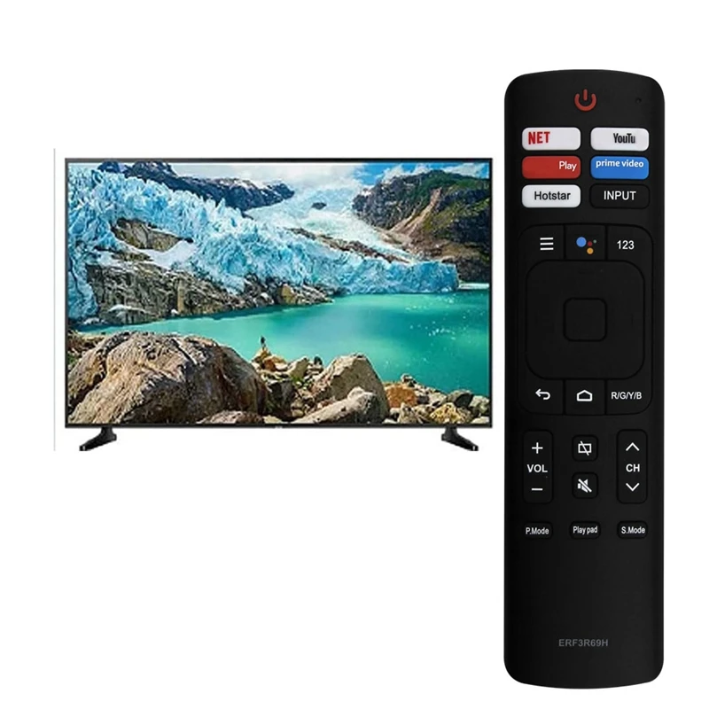 ERF3R69H Remote Control Replace For Hisense TV LC-43N610 55N6000 58N7503U 60N6200 65N5200 50H7GB 50H8C 55H5C 55H6B 55H7B