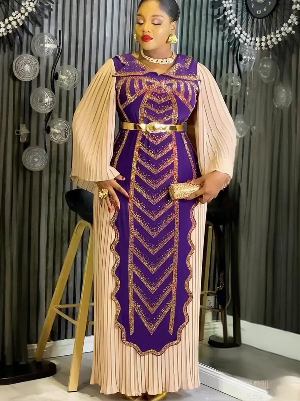 

Plus Size African Party Dresses for Women 2026 New Fashion Dashiki Ankara Wedding Evening Gown Elegant Turkey Muslim Maxi Dress