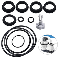 Air Release Valve O-Rings Seal Gasket Part Repair Set For Intex Sand Filter Pump Swimming Pool Replacement O-Rings Seal