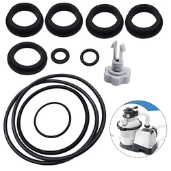 Air Release Valve O-Rings Seal Gasket Part Repair Set For Intex Sand Filter Pump Swimming Pool Replacement O-Rings Seal