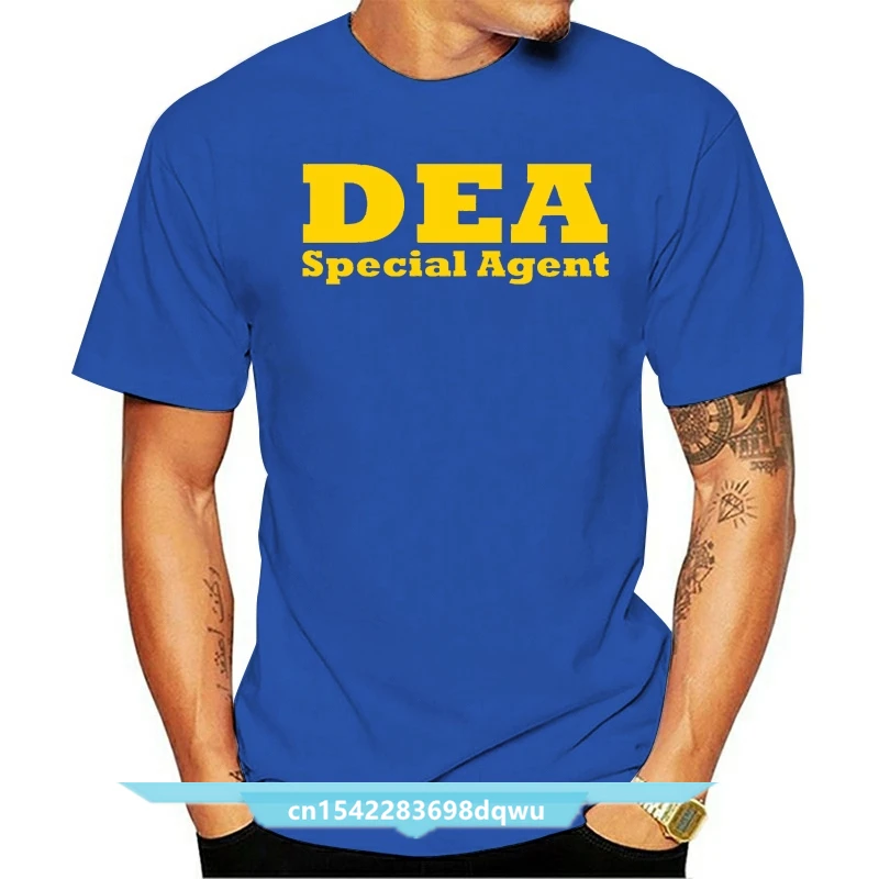 

Mens DEA T Shirt - DEA Special Agent - 8Ball Originals Tees Short Sleeve Fashion Summer Printing Casual Summer Style T-Shirt