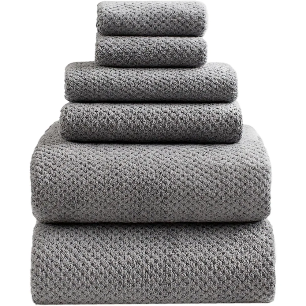 

Банные полотенца Очень большие 40x80 дюймов Банные простыни для взрослых Супермягкие Быстросохнущие Высоко впитывающие буксир из микрофибры для душа