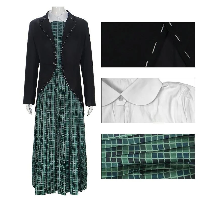 

Beetlejuice Cosplay loween Performance Costume Lydia the Witch of the Wasteland High Quali Ladies' Traditional Ethnic Wear