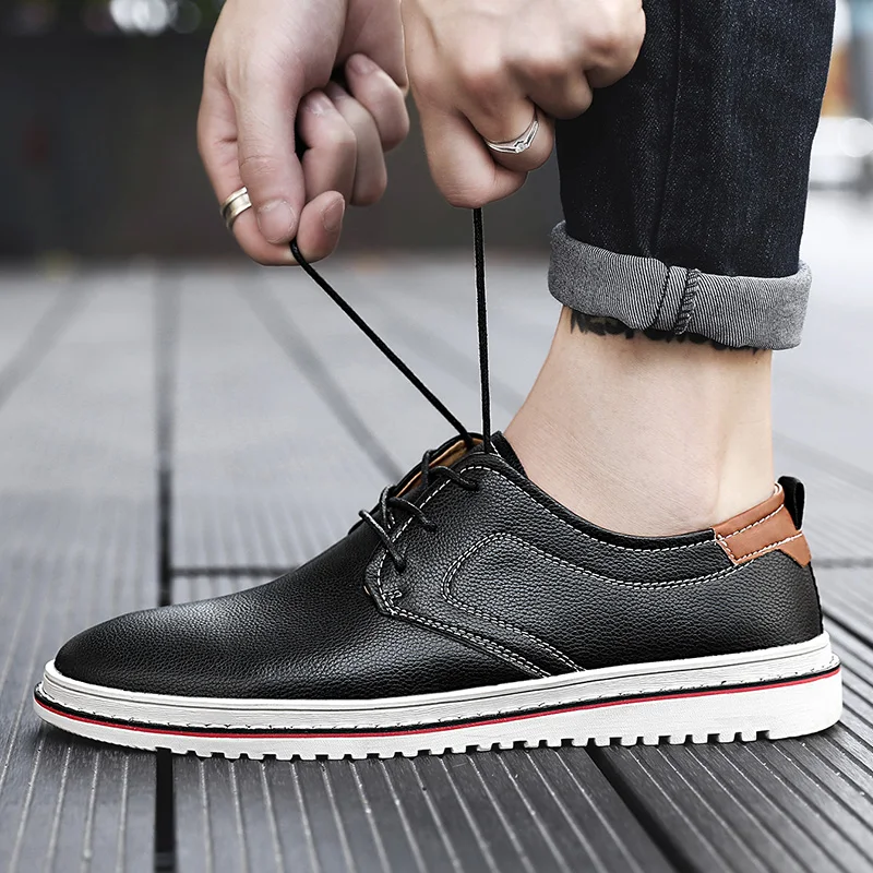 

Shoes for Man Fashion Casual Business Shoes Handmade Flats Genuine Leather Shoes Men Dress Shoe Derby Business Loafers Zapatos