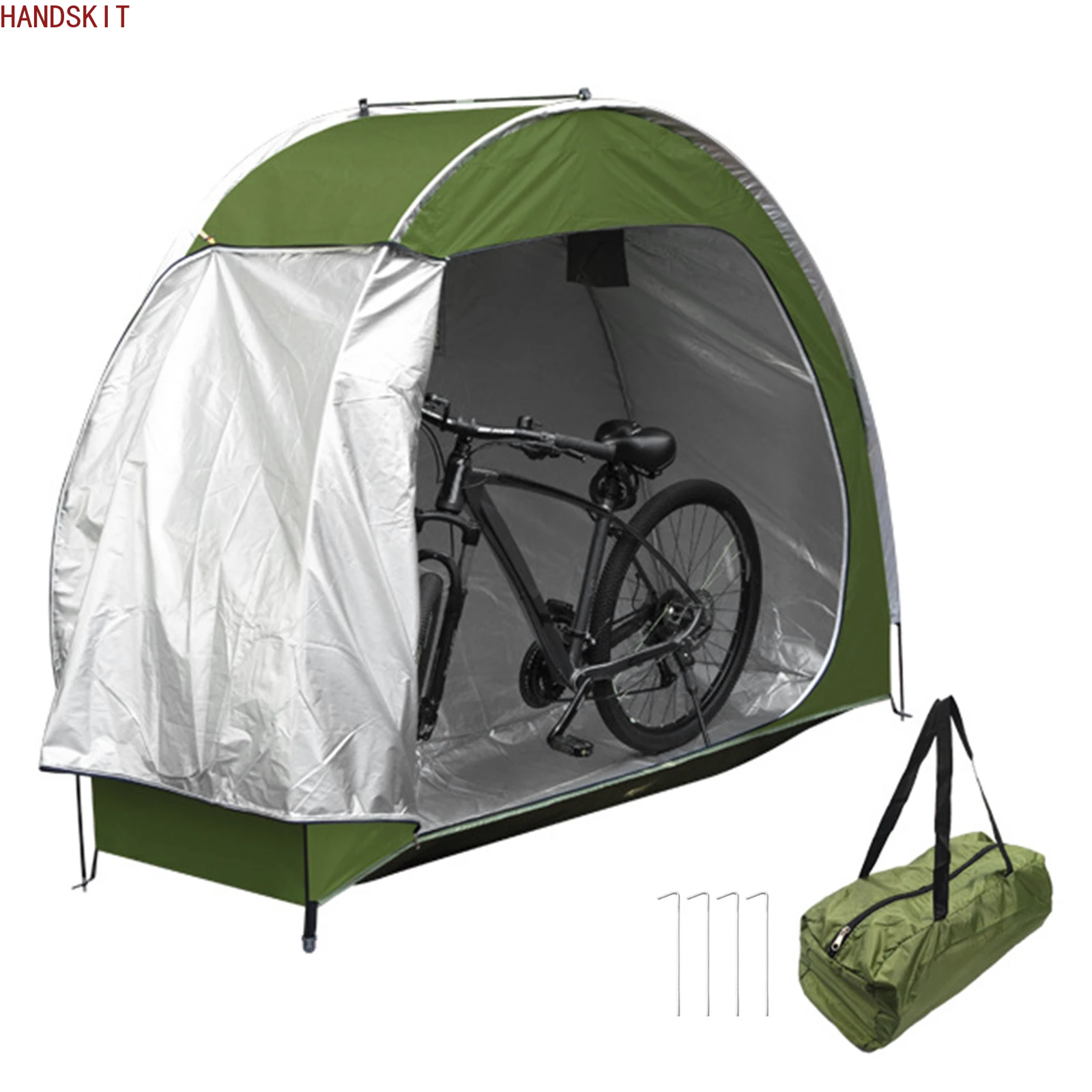 Bicycles, motorcycles, repair tools, outdoor toys, lawn mower tent 210D storage room mountain bike convenient car cover