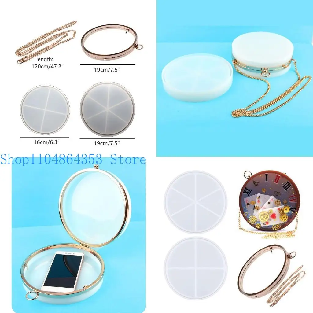 

652F Round Bag Making Mould Bag Mould Diy Handmade Bag Craft Supplies