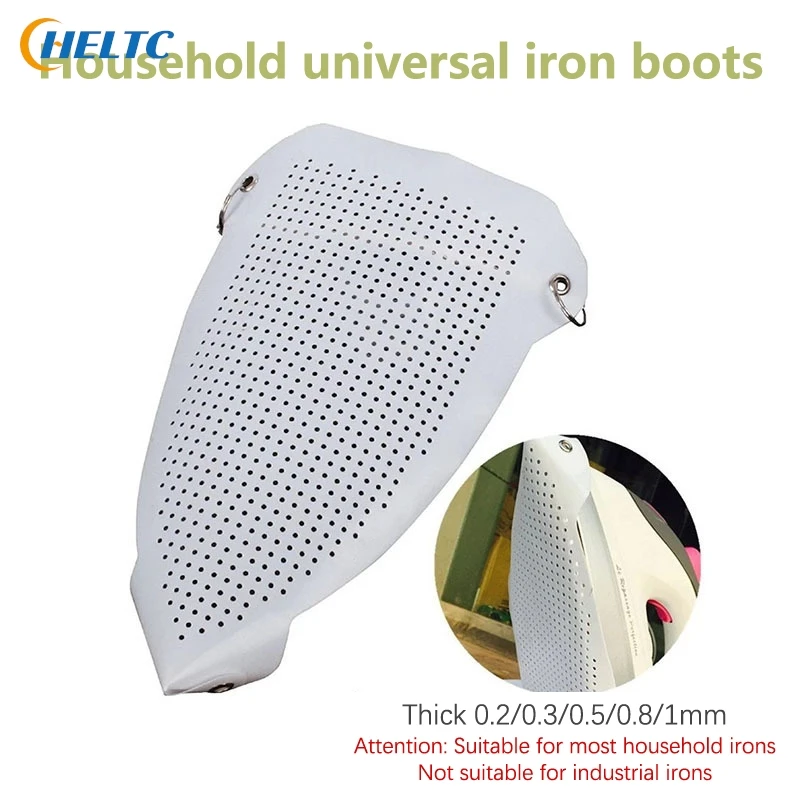 0.2/0.5/1mm Iron Shoe Cover Ironing Shoe Pad Cloth Cover Iron Plate Cover Protector Protect Your Iron Soleplate Long-lasting Use