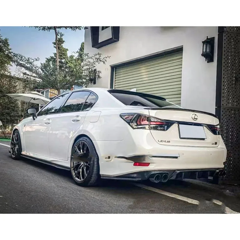 Labbro Spoiler Posteriore in Fibra Di Carbonio Dopo Il Diffusore Gola Posteriore Per Modelli Lexus GS250 GS300 2012 E 2017 GS350