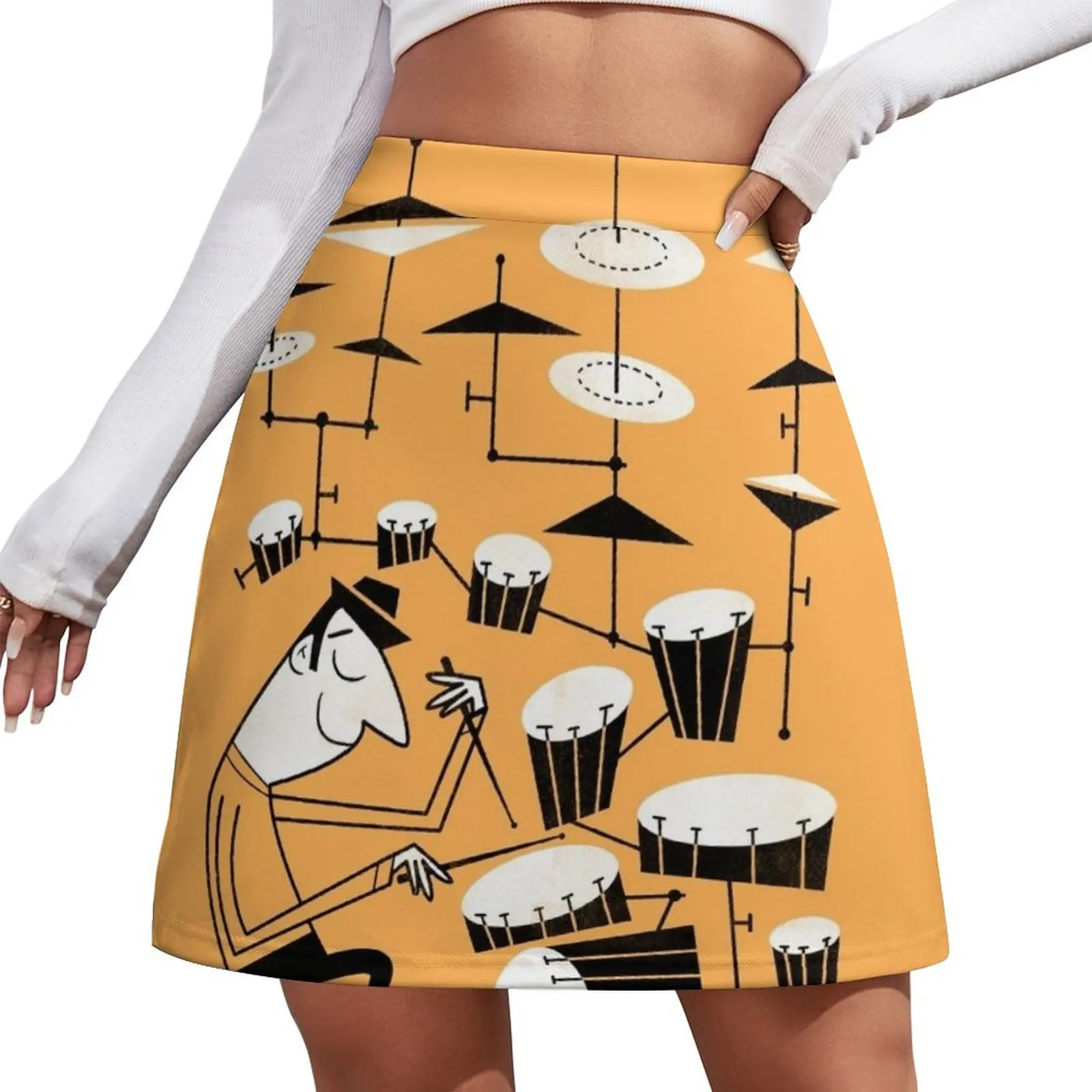 

Play that beat Mini Skirt new in dresses korean style skirt cute skirt short for women