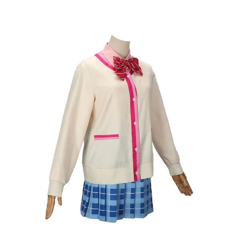 

CosplayAnime Game Project Cosplay Costume pour filles, Sekai, Akiyama, Mizuki, scène colorée, uniforme scolaire 03