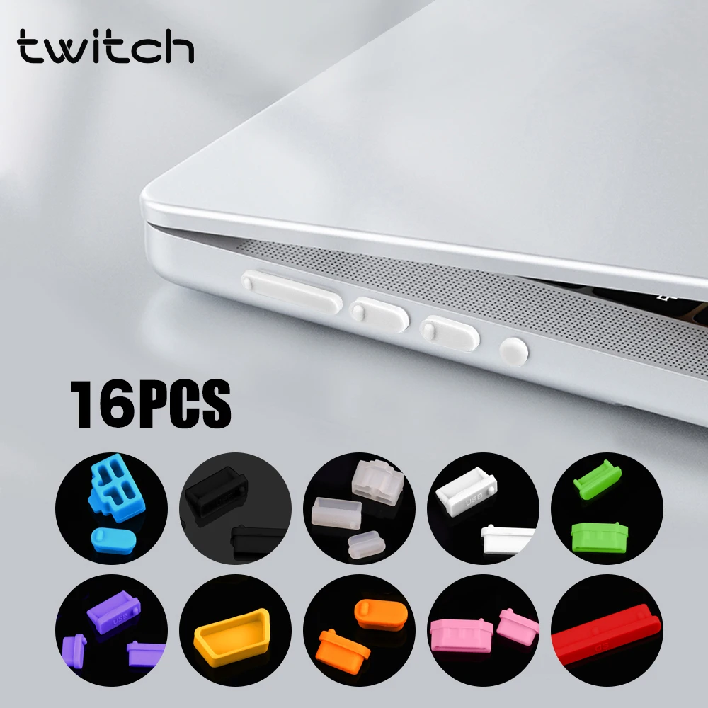

Универсальные силиконовые заглушки для защиты от пыли USB и HDMI (16 шт./компл.) – водонепроницаемые заглушки для портов компьютеров и ноутбуков