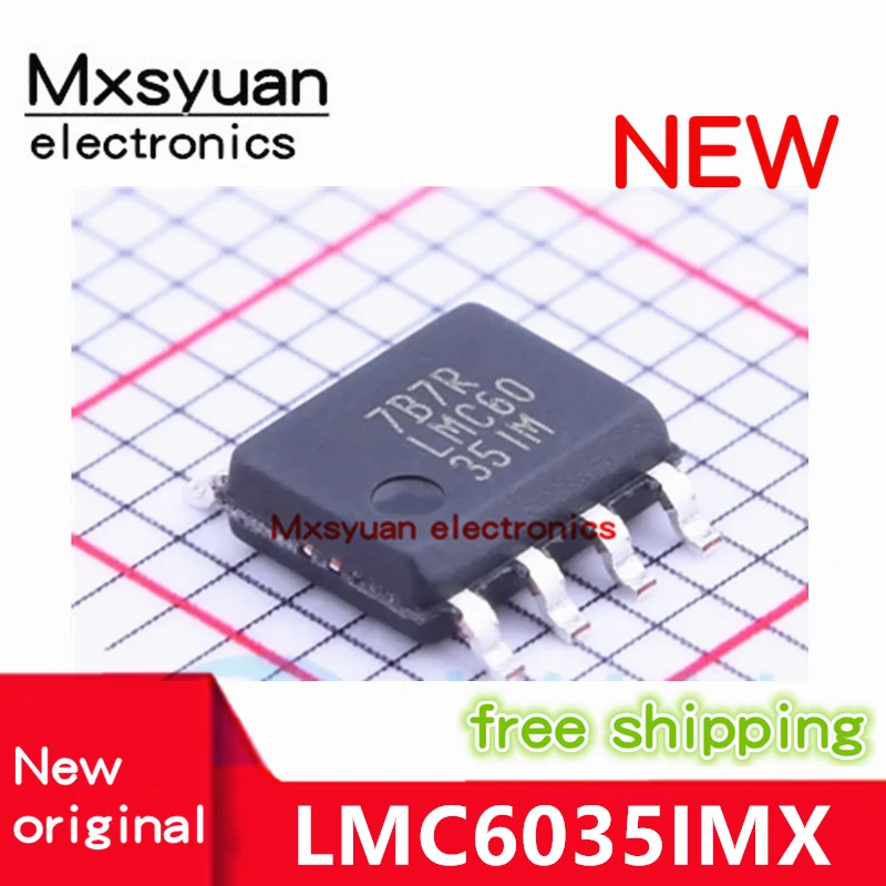 20pcs ~ 100 ชิ้น/ล็อต LMC6035IMX LMC6035IMX/NOPB LMC6035IM LMC6035 LMC60 35IM SOP-8 ใหม่เดิม