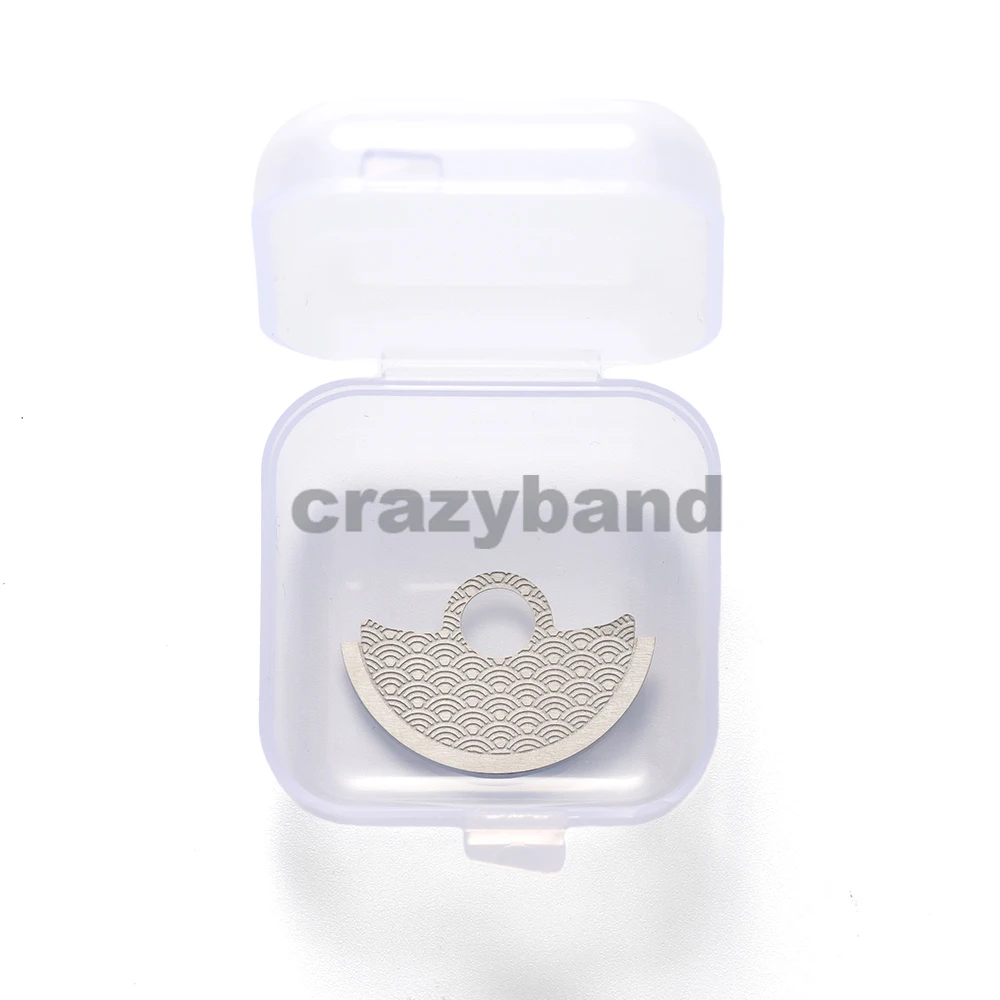 NH35 NH36 نمط متموج التلقائي المطرقة الدوار التصحيح المعدني صالح 4R35 4R36 7S حركة ل SKX007 ساعة إصلاح الحرس أجزاء الملحقات