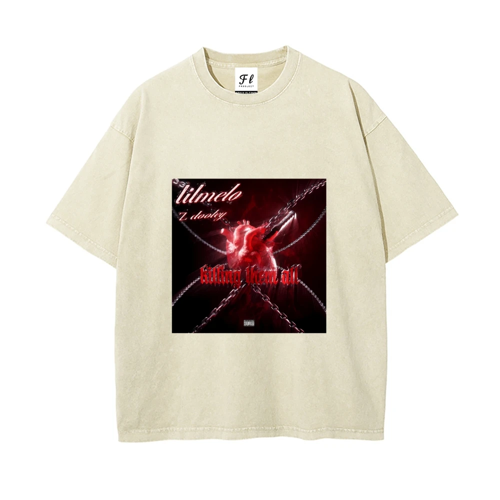 Aelfric Eden Anime Tee Zoids Mecha Impressão Estilo de Rua Japonês Homens Casual Top Hellstar Camiseta Gráfica Homens Luxo Y2K 2000s