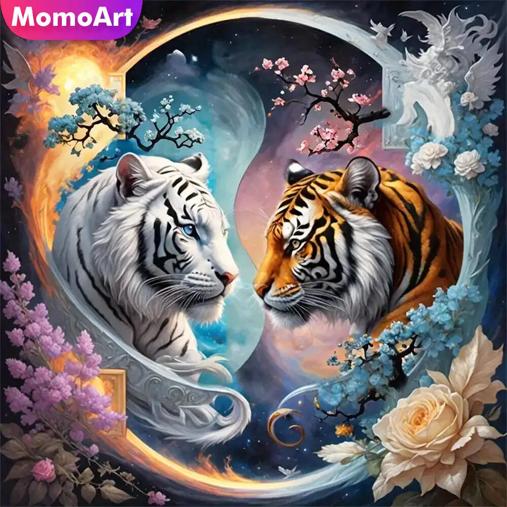 Momoart Bär Diamant Mosaik Tier voller Runde Diamant Malerei Mond Stickerei neue Ankunft handgemachte Hobby