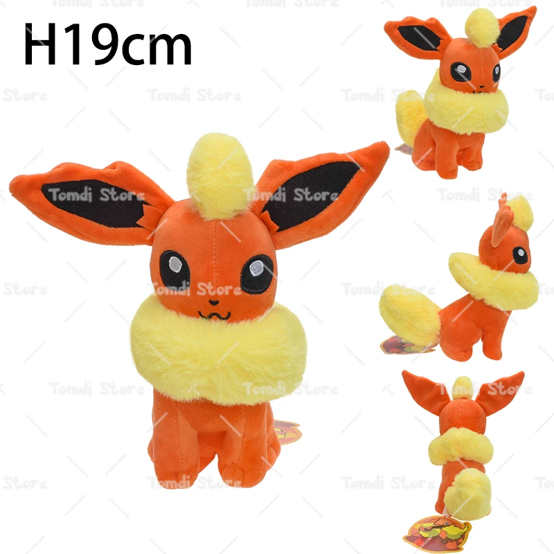 Peluche de Pokémon Mimikyu Vaporeon Togepi Lucario Sylveon Scolipede Psyduck Moltres Mega Charizard Y Snorlax Jigglypuff