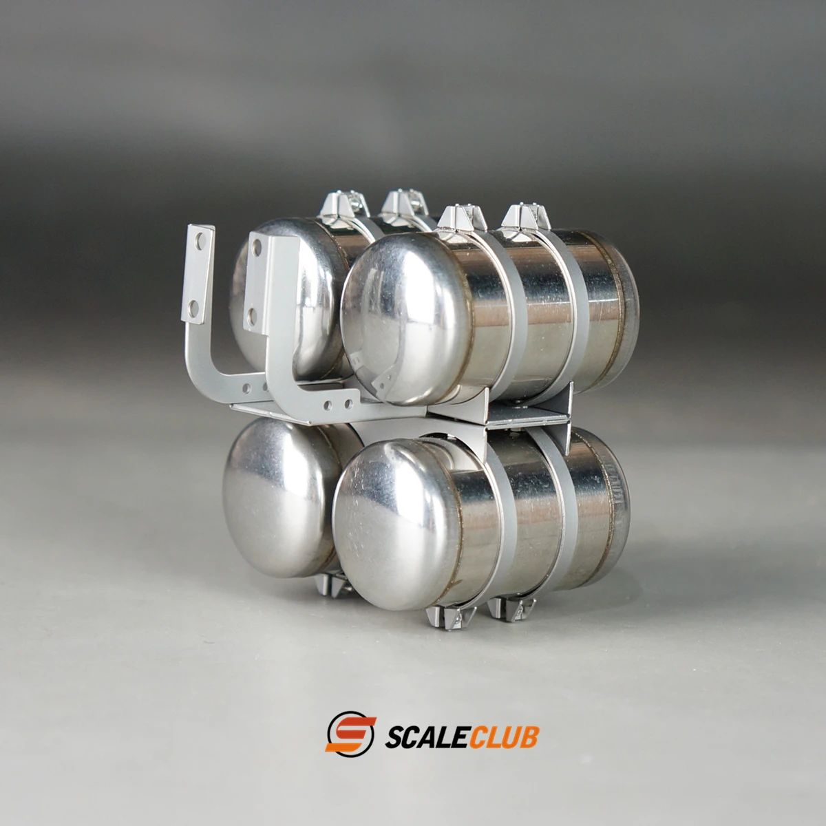 scaleclub Tamiya 1:14 camion con rimorchio autocarro con cassone ribaltabile aggiornamento metallo quattro serbatoi di gas