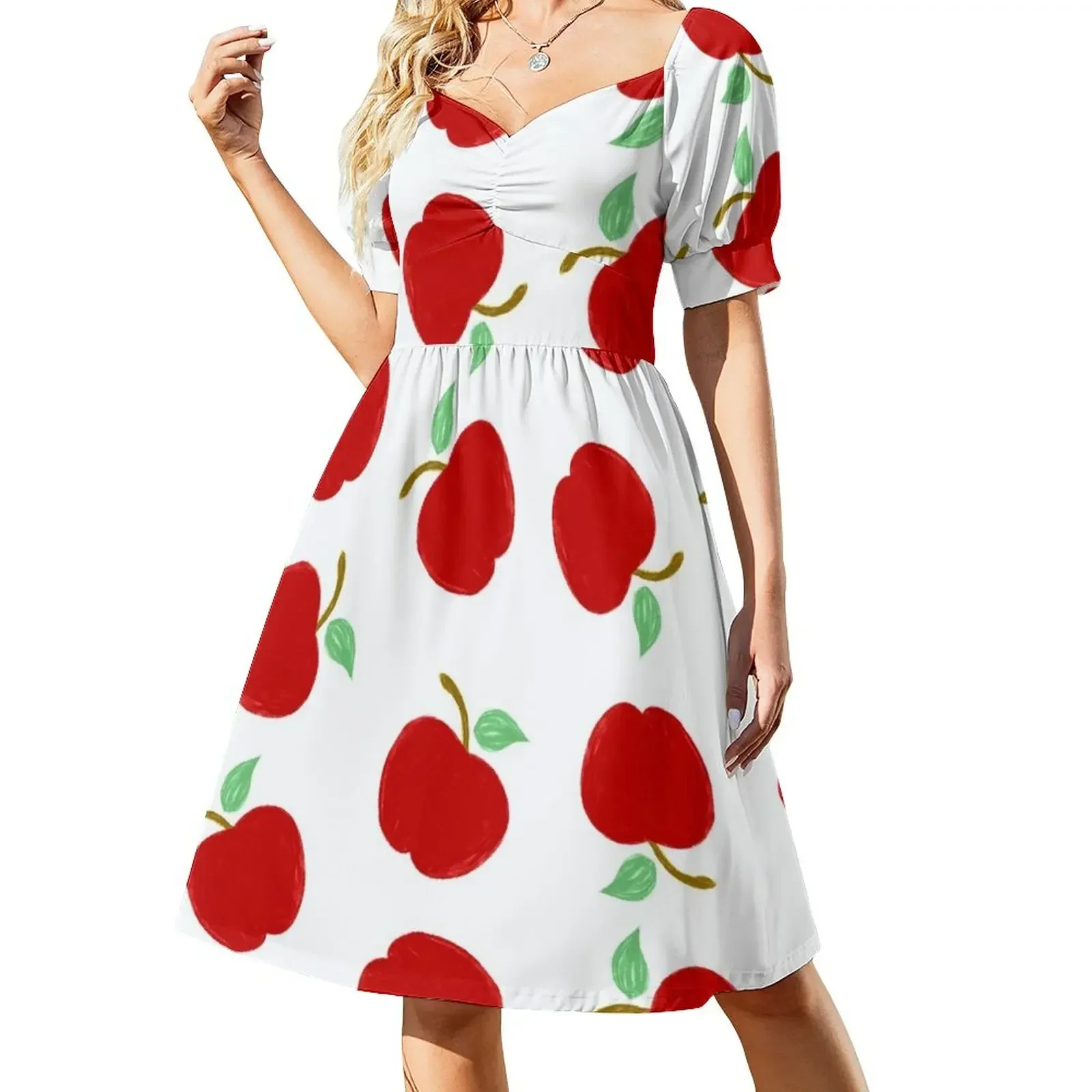 

Cute Apples Sleeveless Dress dresses for woman 2025 dresses summer woman 2025 summer dress for women 2025 Dress