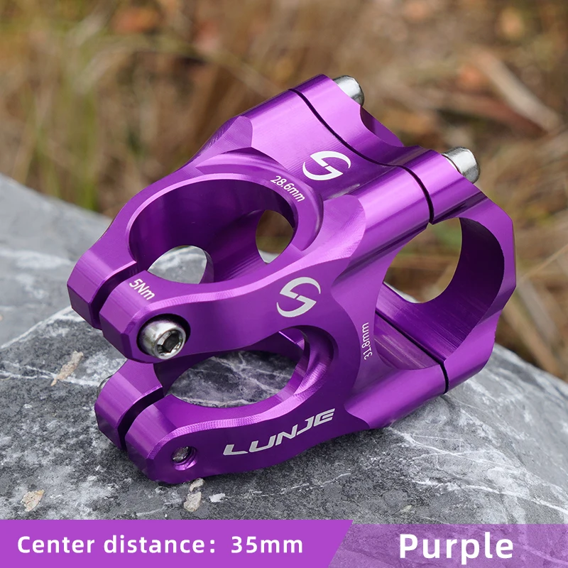 CNC Mountainbike Stuurpen 31,8 mm MTB Wegfiets Korte Power Aluminium Hoge Sterkte Klimmen Riser - afbeelding 1